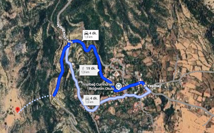 ANTALYA MANAVGAT YEŞİLBAĞDA 640 M² TARLAMIZ SATILIKTIR. - ANTALYA MANAVGAT fotoğraf 3